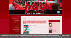 Desktop Screenshot of pab-kino.de