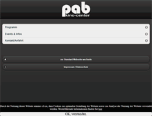 Tablet Screenshot of pab-kino.de